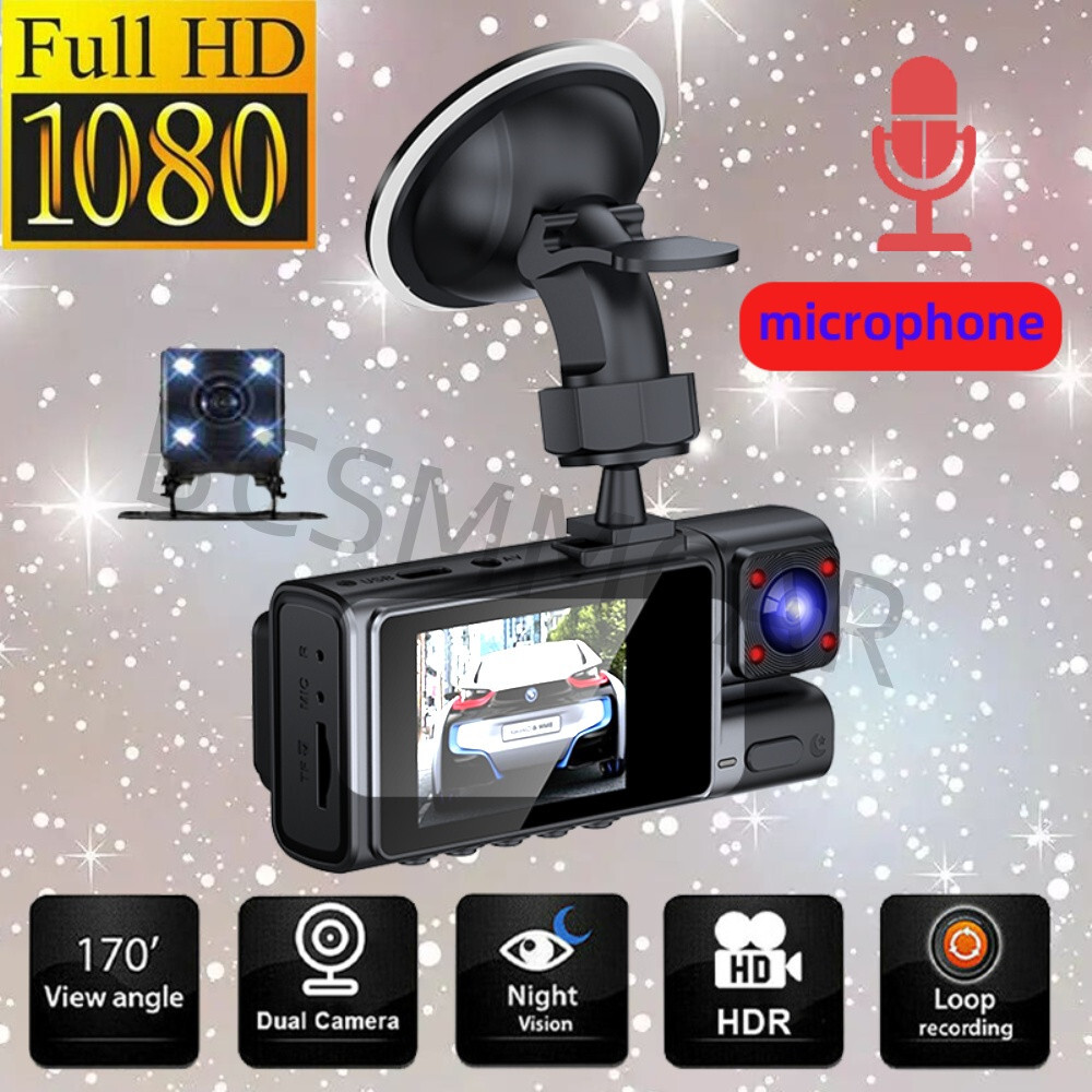 Wifi Car Dashcam 1080P DVR Camera Loop Record For Apple iPhone Android Phone