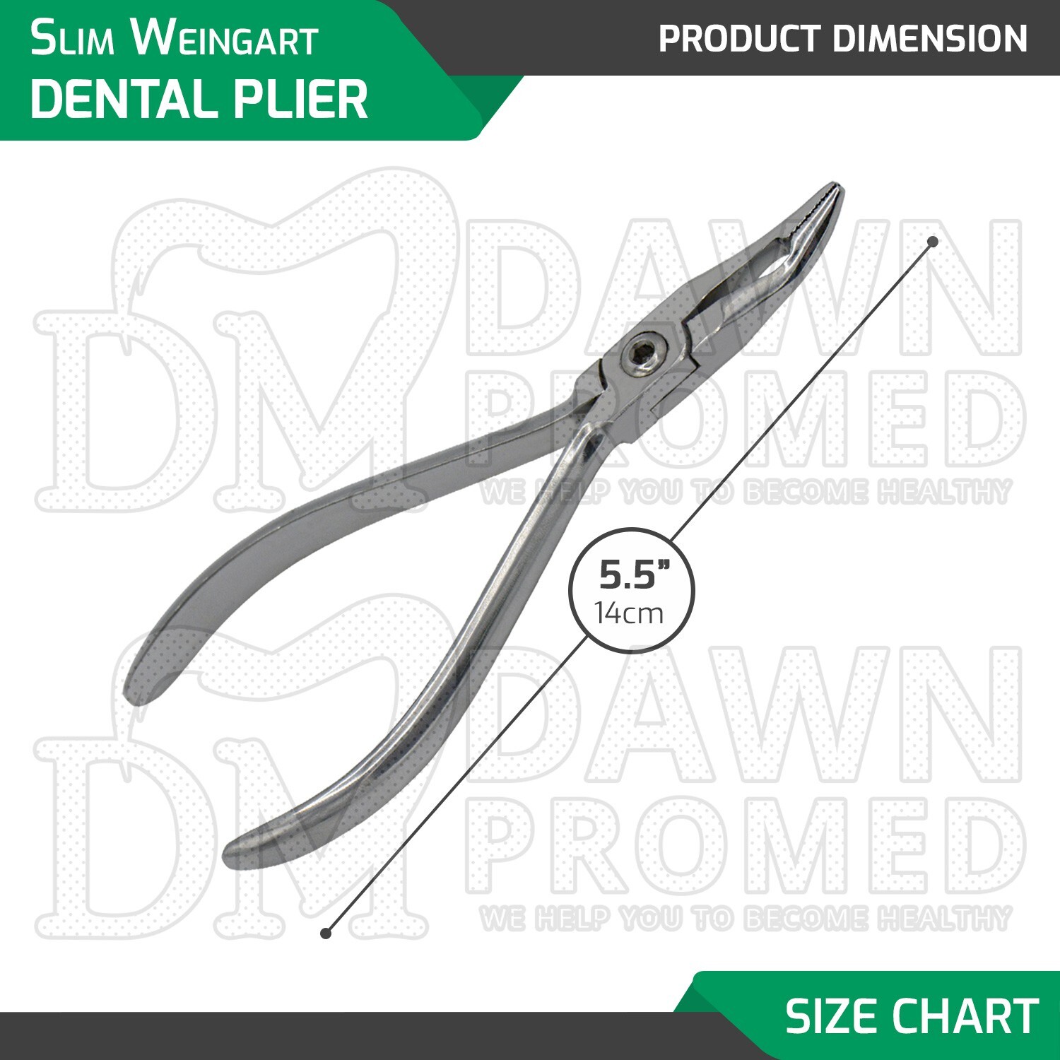 Slim Weingart Plier 5.5" Orthodontic Wire Bending Dental Instrument German Gr