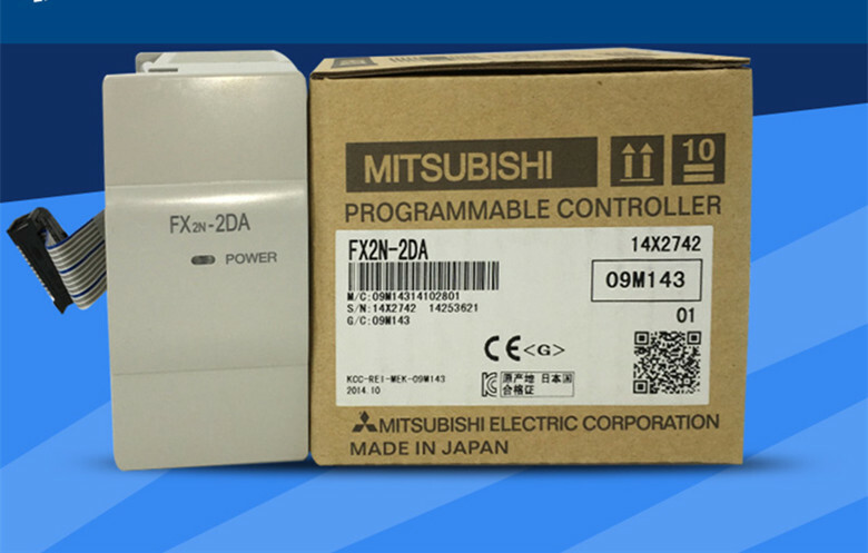Mitsubishi Expansion Module FX2N-2DA Programmer Controller 2-channel Output