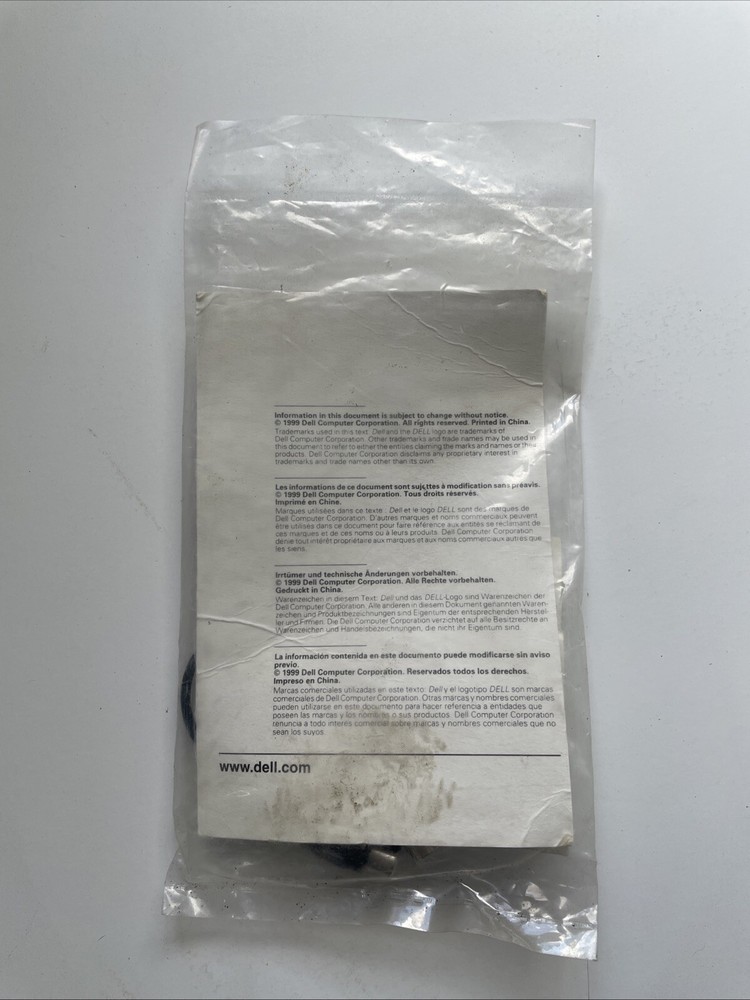Dell Composite TV-Out Adapter Cable
