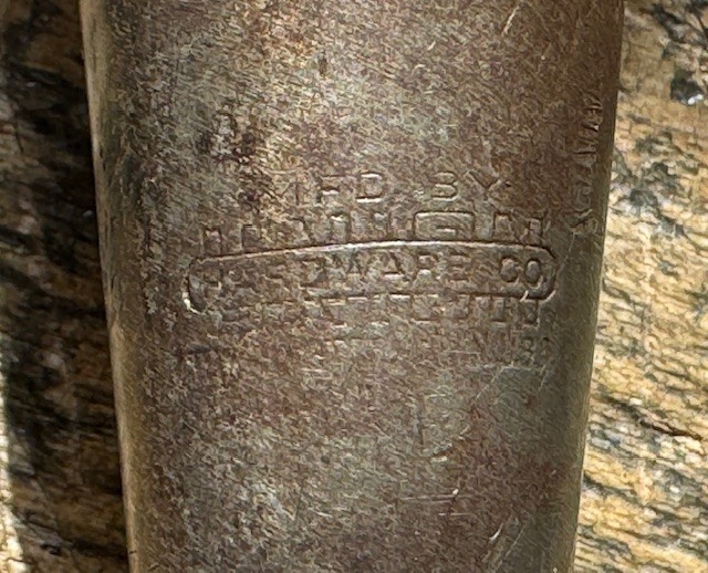 Vintage Union Hardware Co. 1-1/2 Framing Socket Chisel Tool