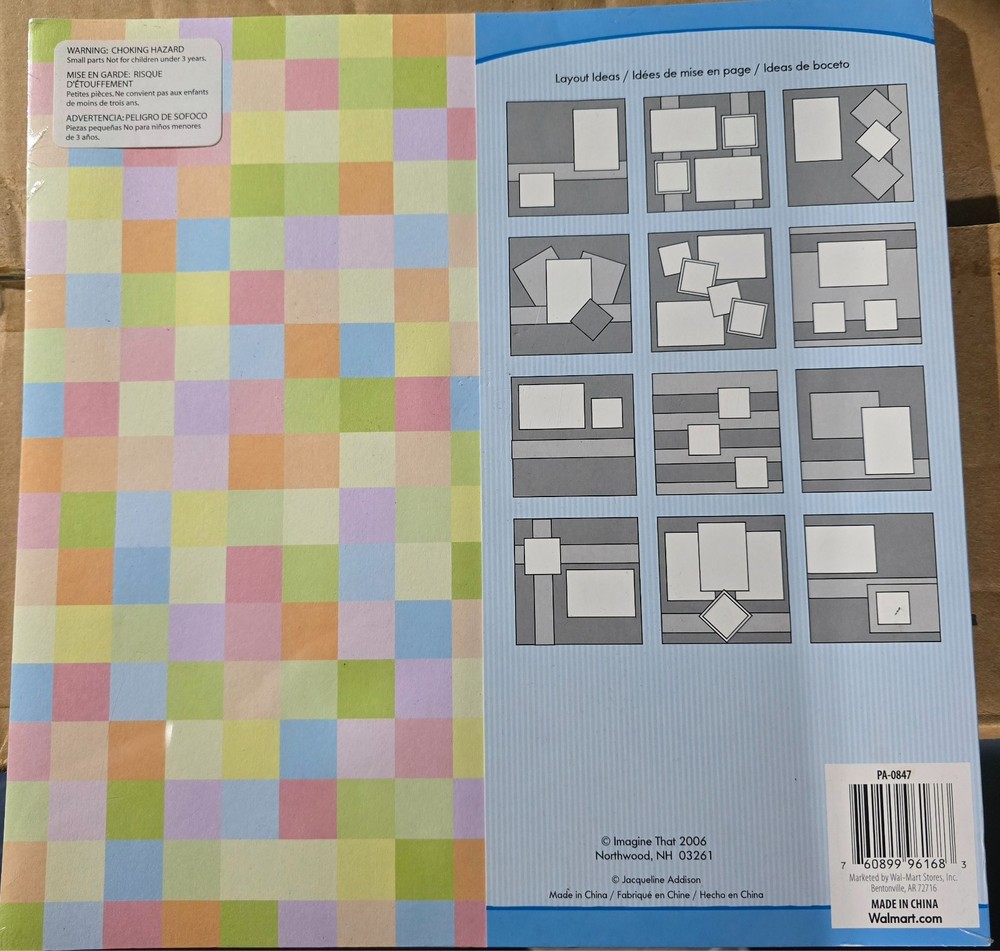 Cardstock Bundle for crafting package still sealed