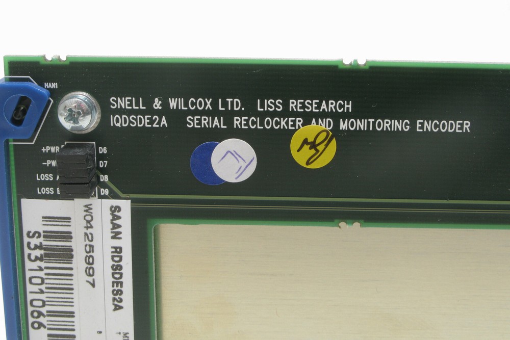 Snell & Wilcox IQDSDES-1A SDI Reclocker & Encoder