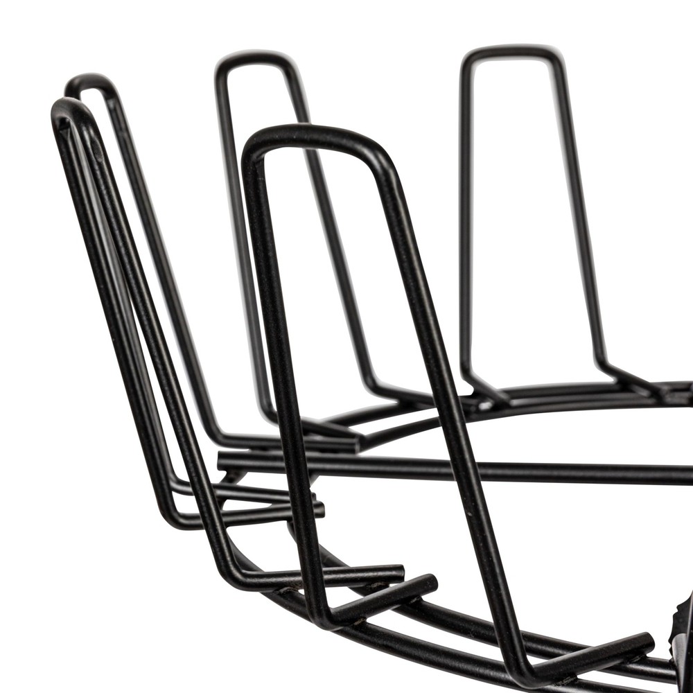 4-Tier Shoe Storage Tree, Matte Black
