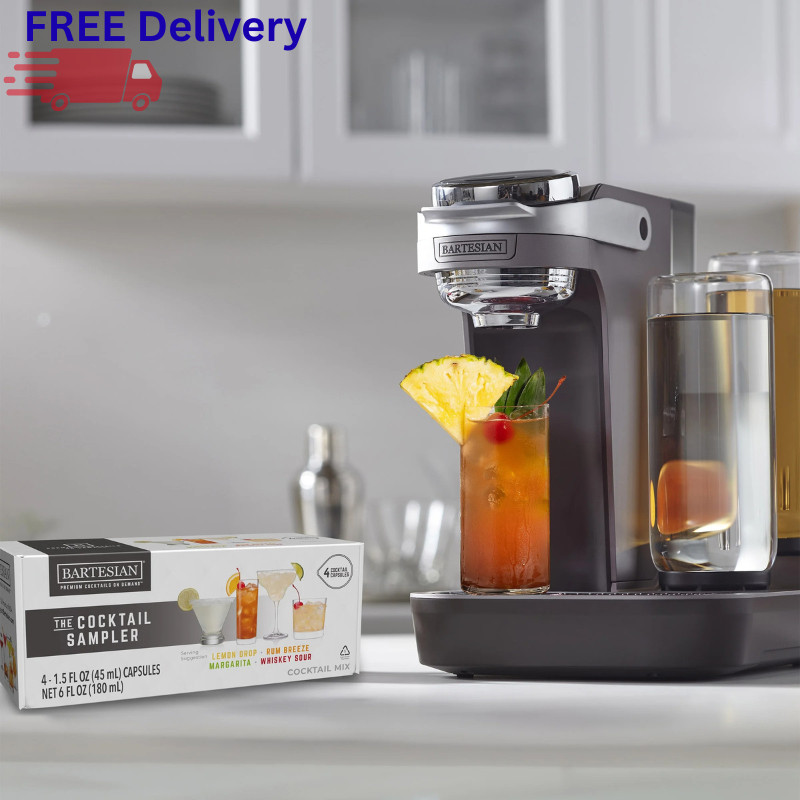 Duet Cocktail Maker Bundle Home Bar Machine Set Up