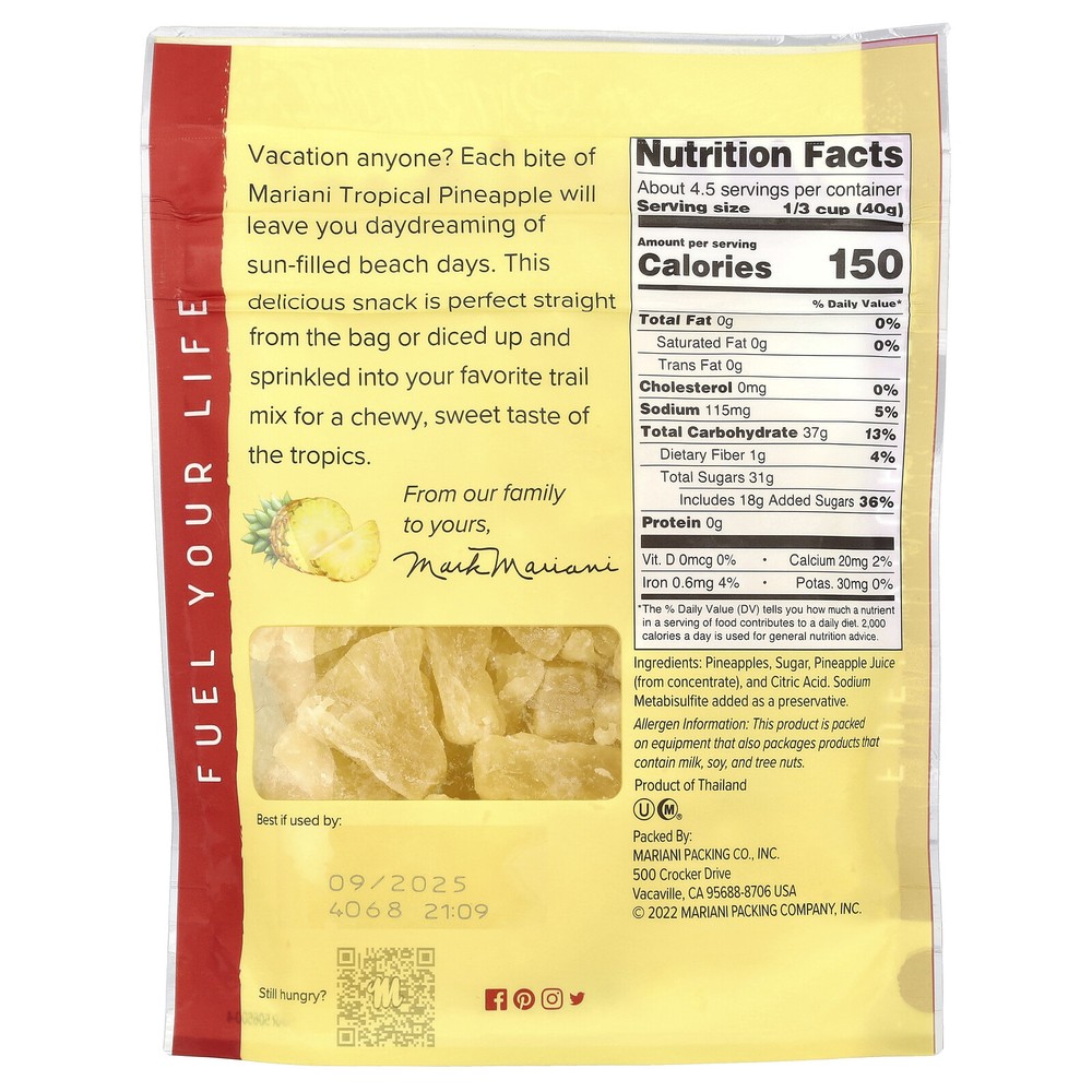 Tropical Pineapple, 6 oz (170 g)
