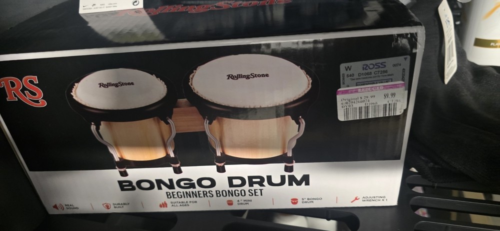Easter - EBO-1 Bongo Set Percussion New In Box