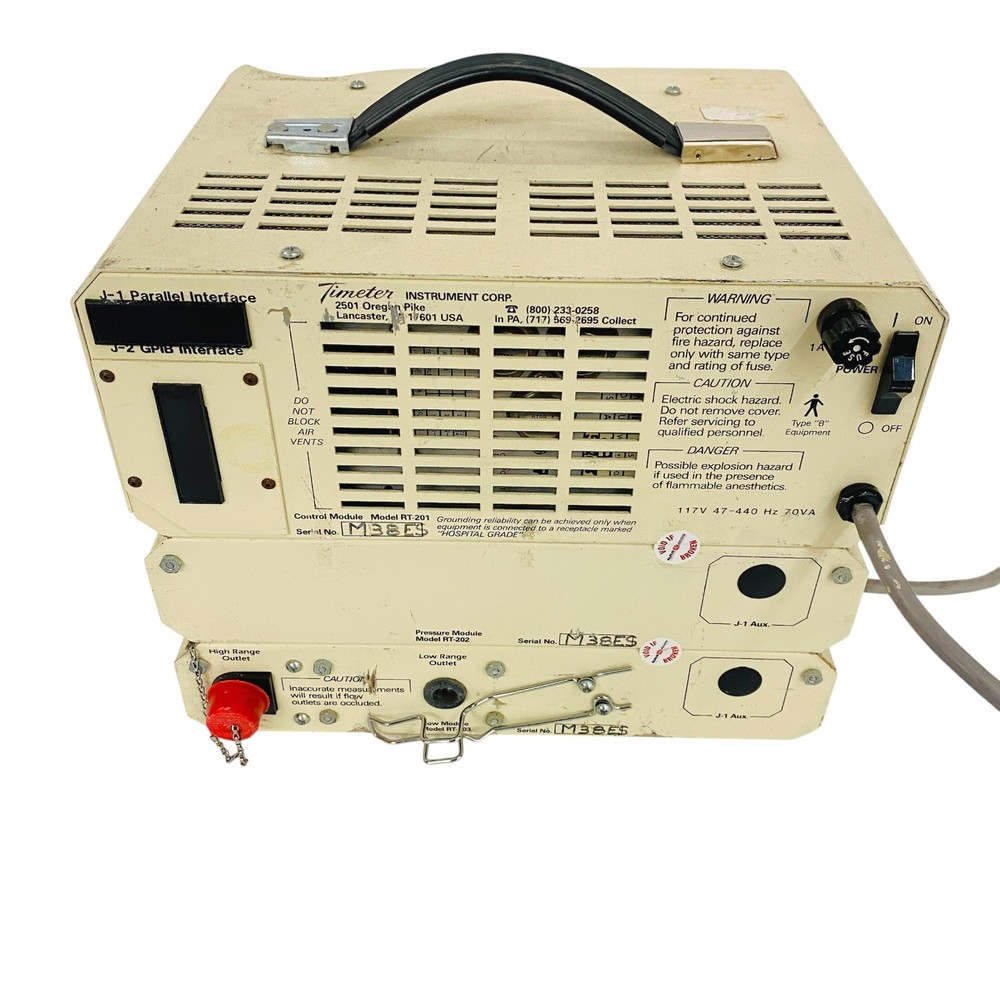 Timeter RT-200 Calibration Analyzer System RT-201 RT-202 RT-203 Modules