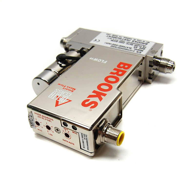 Brooks SLA7950D Digital MFC Mass Flow Controller 1/4" VCR Device Net (Ar / 2SLM)