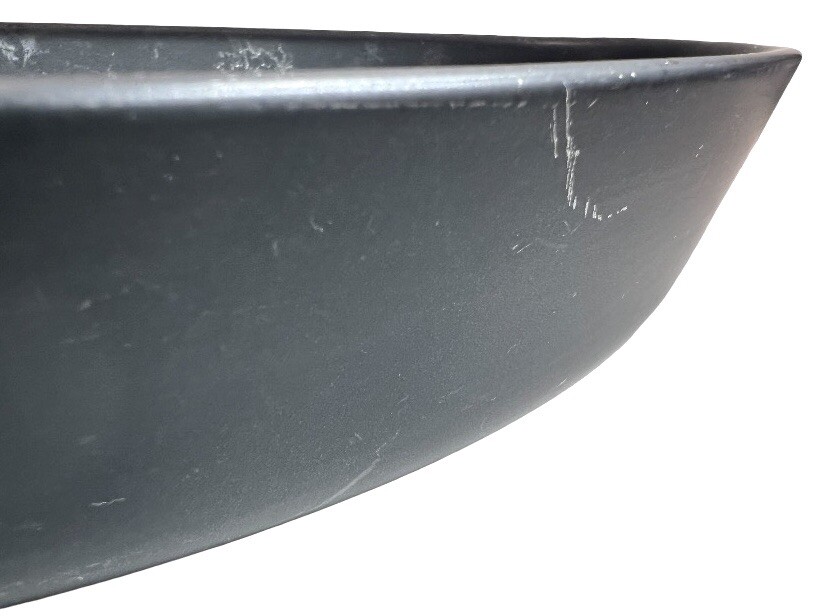 Staub Ceramic Oval 2-pc Nesting Baking Dish Set Gratin Casserole; Black Matte