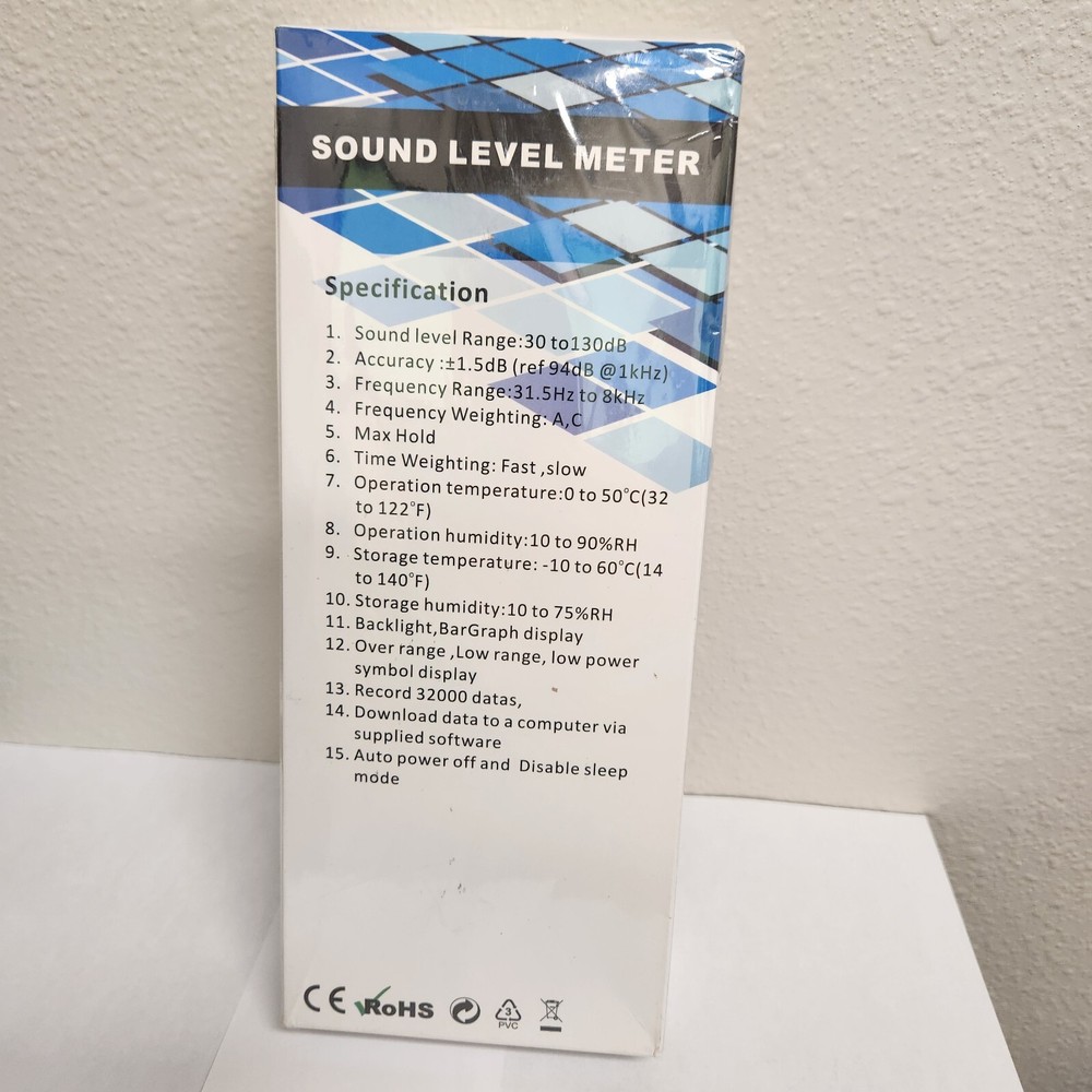 Gain Express Professional Sound Level Meter with without Data Record Function