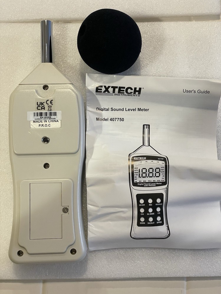 EXTECH DIGITAL SOUND LEVEL METER 407750