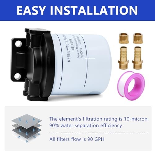 802893Q01 Fuel Water Separator Kit - 18-7983-1 Filters - Compatible with