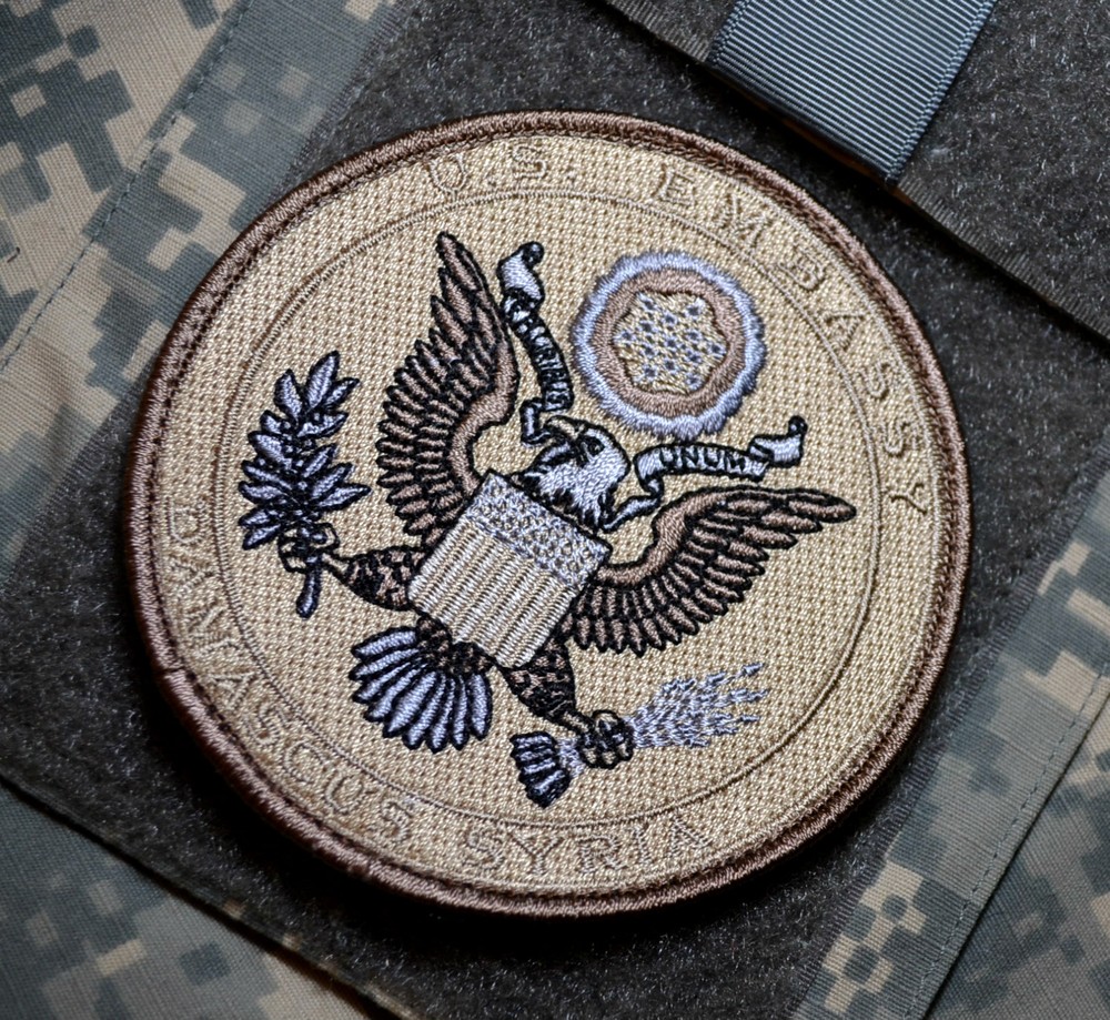 STATE DEPT US EMBASSY Generic USMC DSS CIA SAD vêlkrö PATCH: no nation Specified