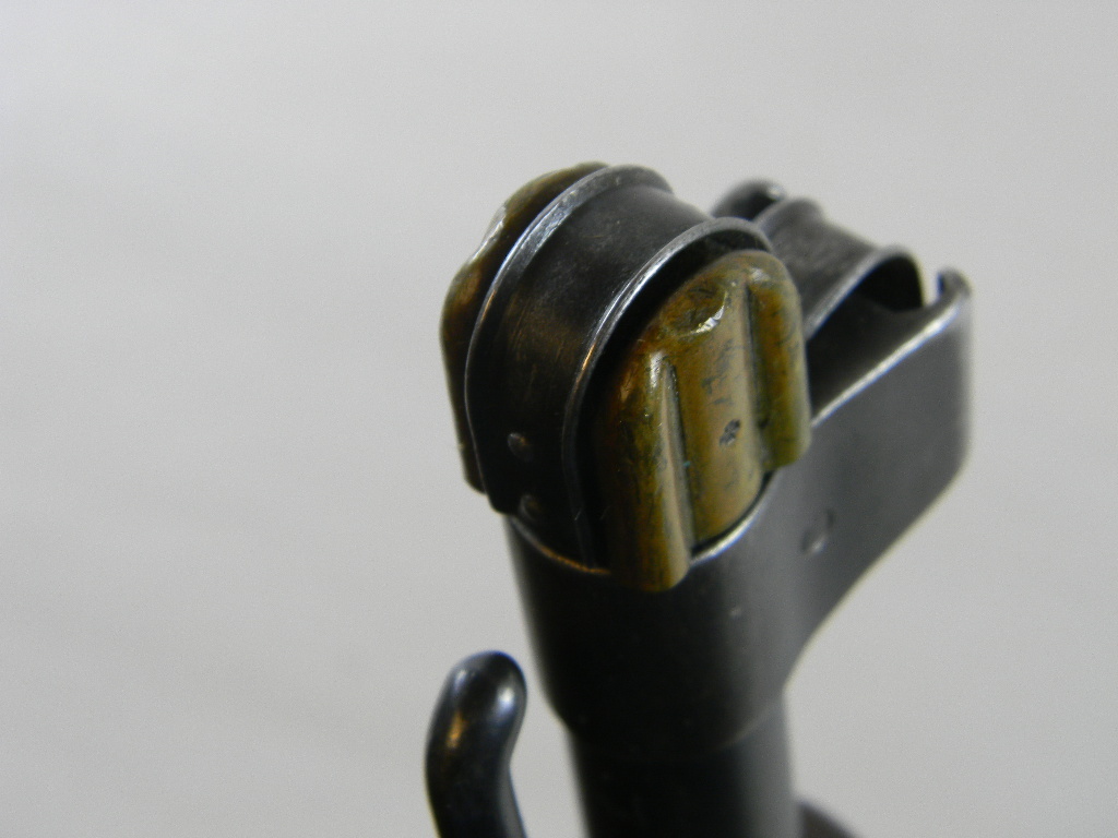 K31 SCHMIDT RUBIN RIFLE BRASS MUZZLE COVER.