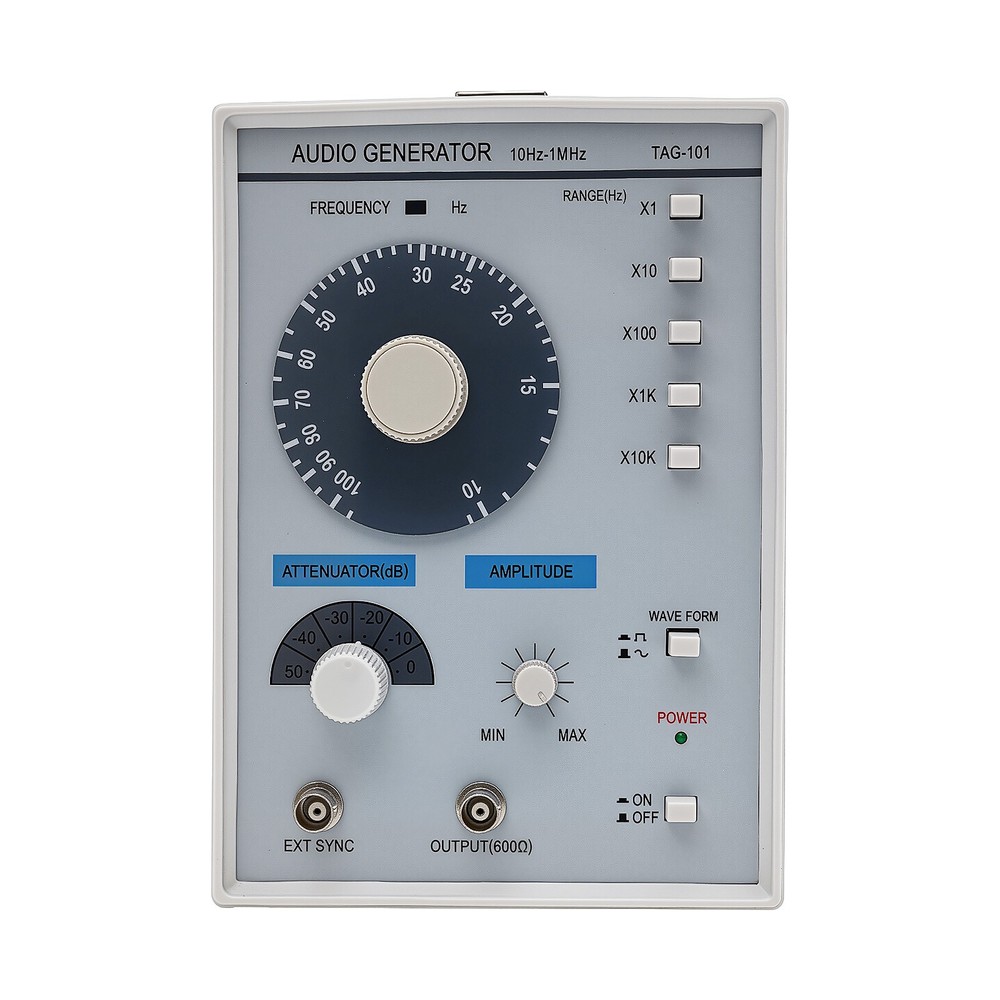 Professional Low-Frequency Signal Generator with Dual Waveform Capability