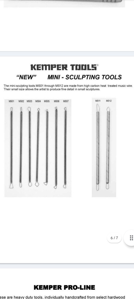 Kemper Tools Mini Sculpting Tool MS01