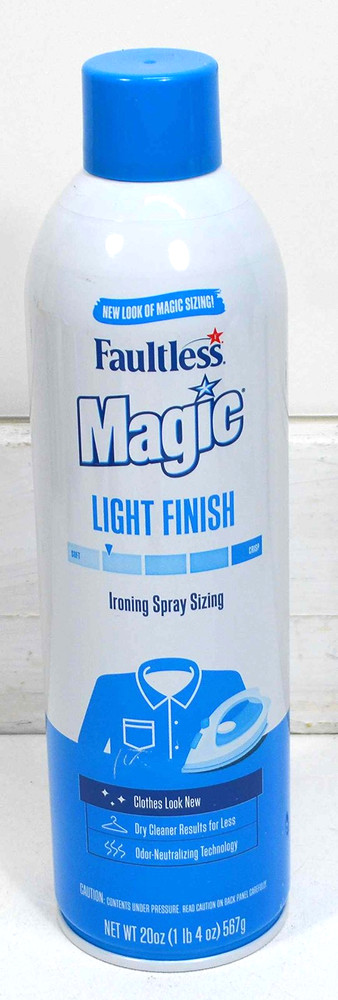 Faultless Magic Light Finish Ironing Spray Sizing 20 oz.