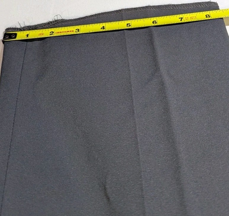 Smitty Officials Apparel Umpire Pants Gray Mens Size 32x37.5 Expanding Waist