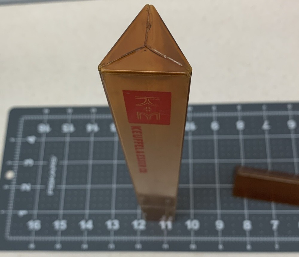 Vintage K&E Keuffel & Esser triangular Rulers Engineers Case Protector