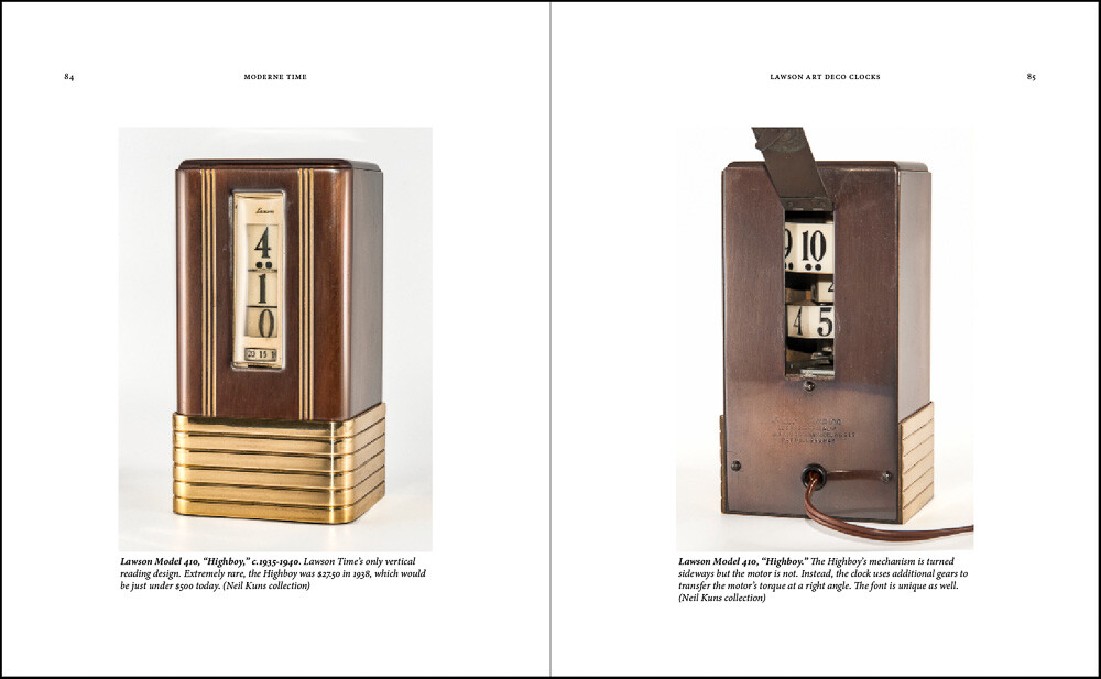 THE LAWSON CLOCK BOOK