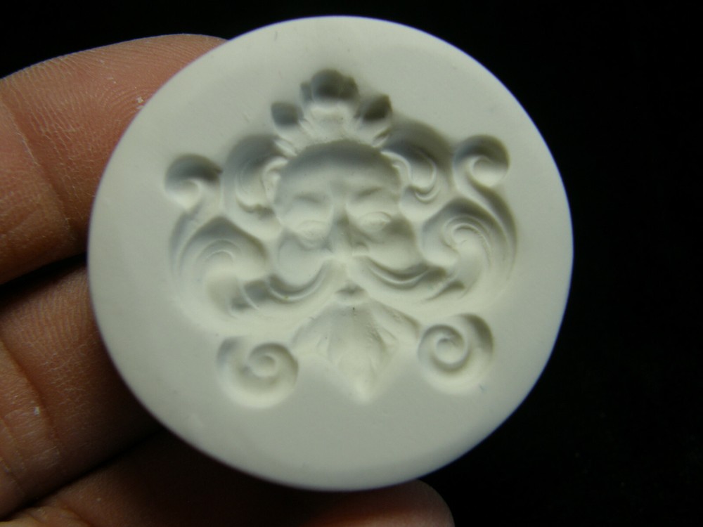 Green Man Polymer Clay Mold (MD1316)