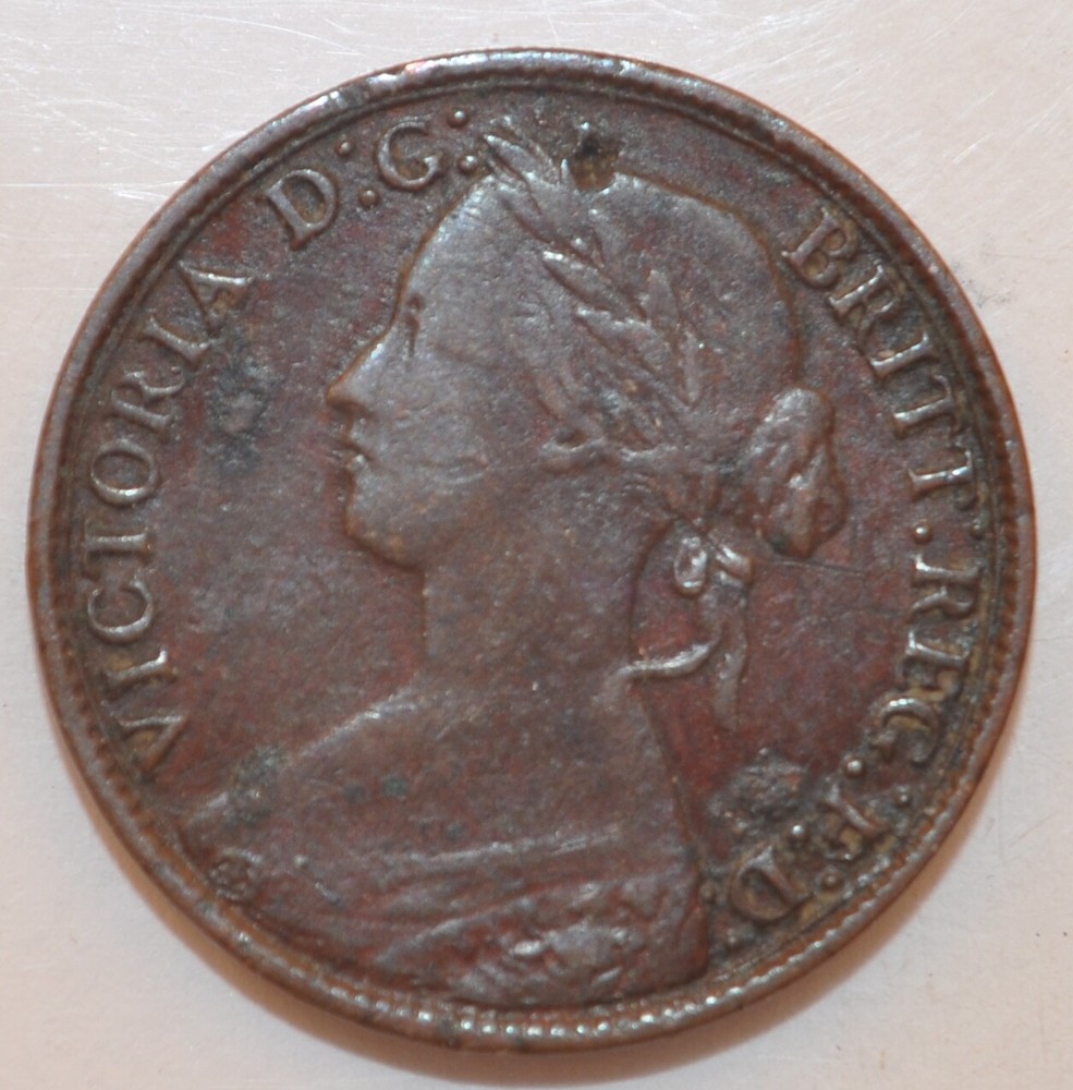 1861 Farthing Great Britain