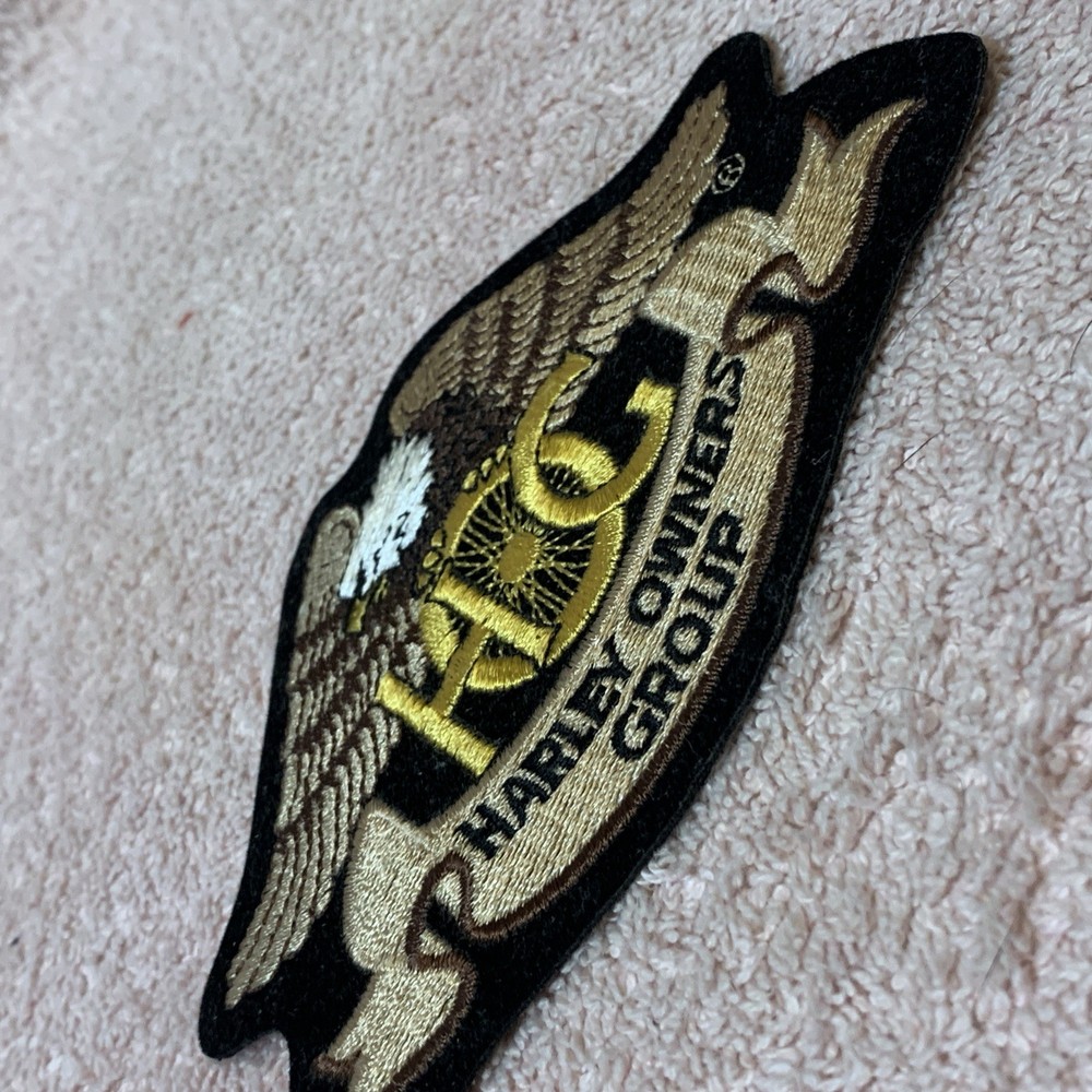 Hog Harley Owners Group Patch Large