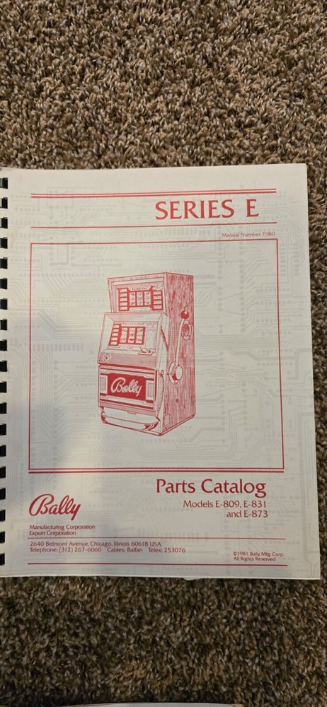 Slot machine test set for electrical operations