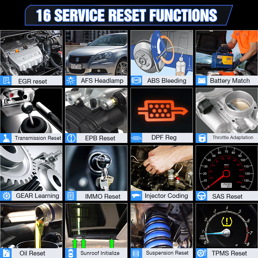 THINKDIAG Bluetooth Car OBD2 Scanner Diagnostic Scan Tool for iPhone & Android