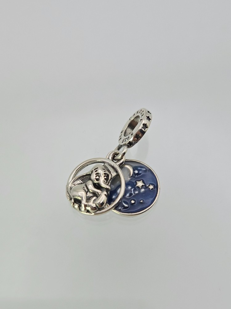 Authentic Pandora Silver Sleep Dumbo Charm