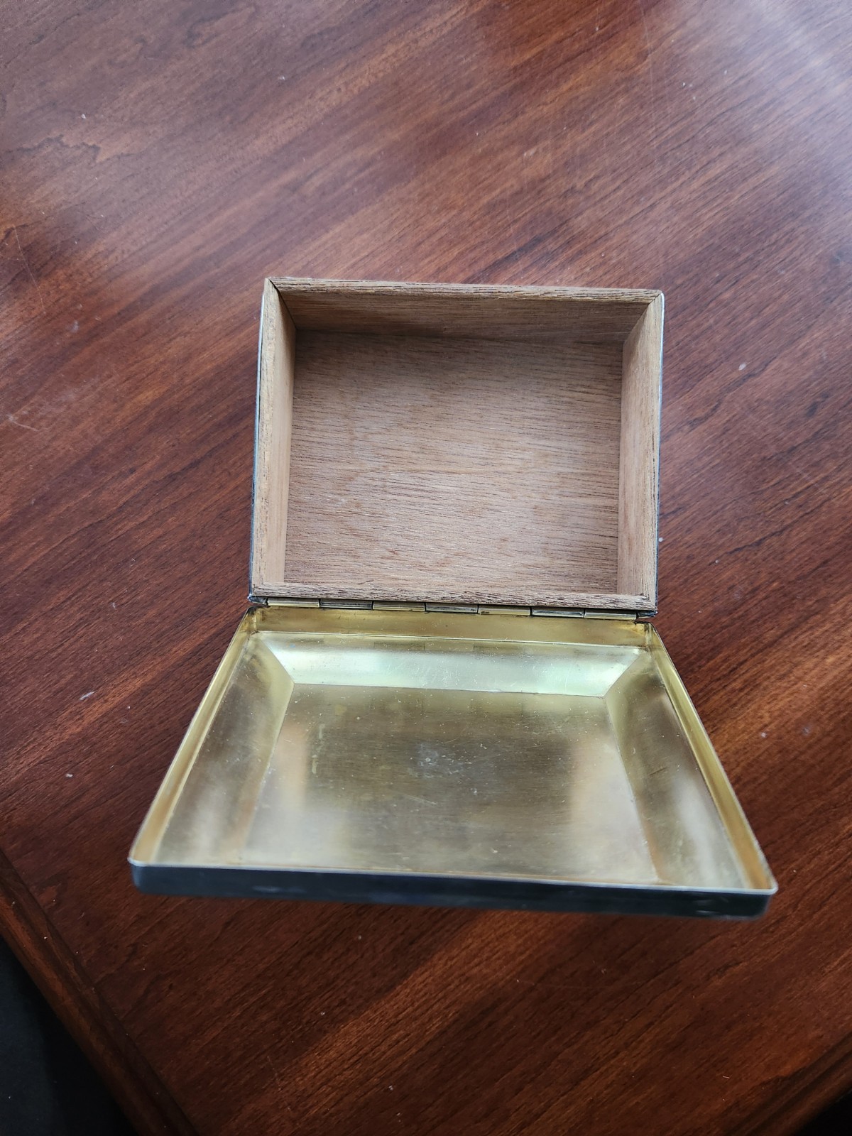 Gorham 352 Sterling Silver Cigarette Case Jewelry Trinket Box Coin Money Holder