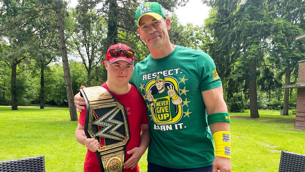John Cena Earn The Day Yellow and Green Mens Baseball Hat