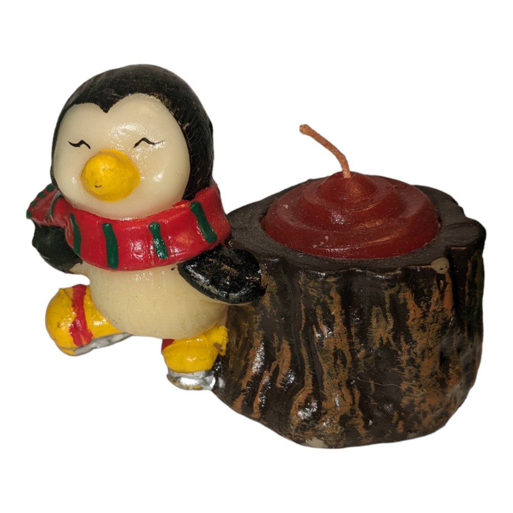Three Cute Christmas Candles