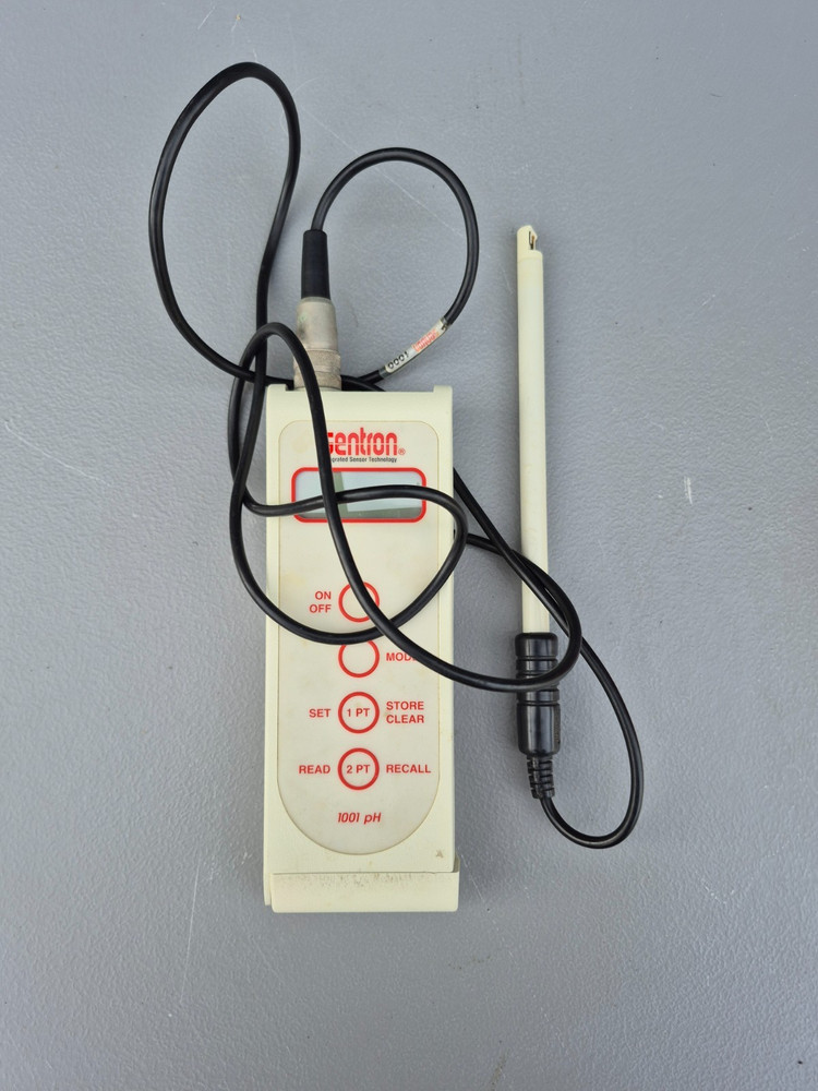 Sentron Ph System Handheld 1001 Electrode W/ Probe 1000 Tested