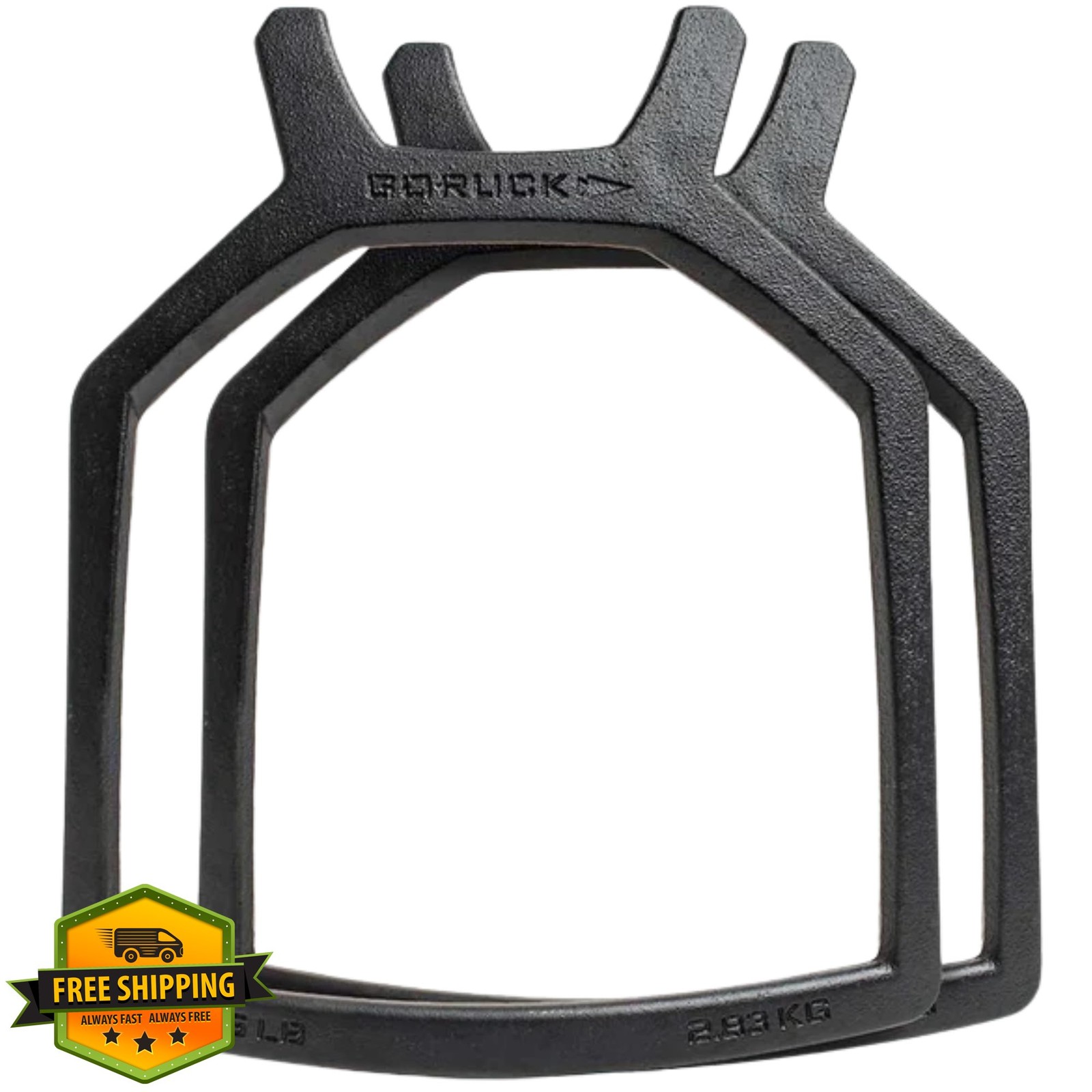 GORUCK Ruck Plate 9.25LB 6.25LB Curved Vest Weight 2 Pack