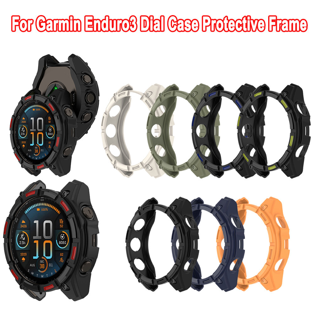 Dial Case Protective Frame Drop Case For Garmin Enduro3 Accessories Multicolor