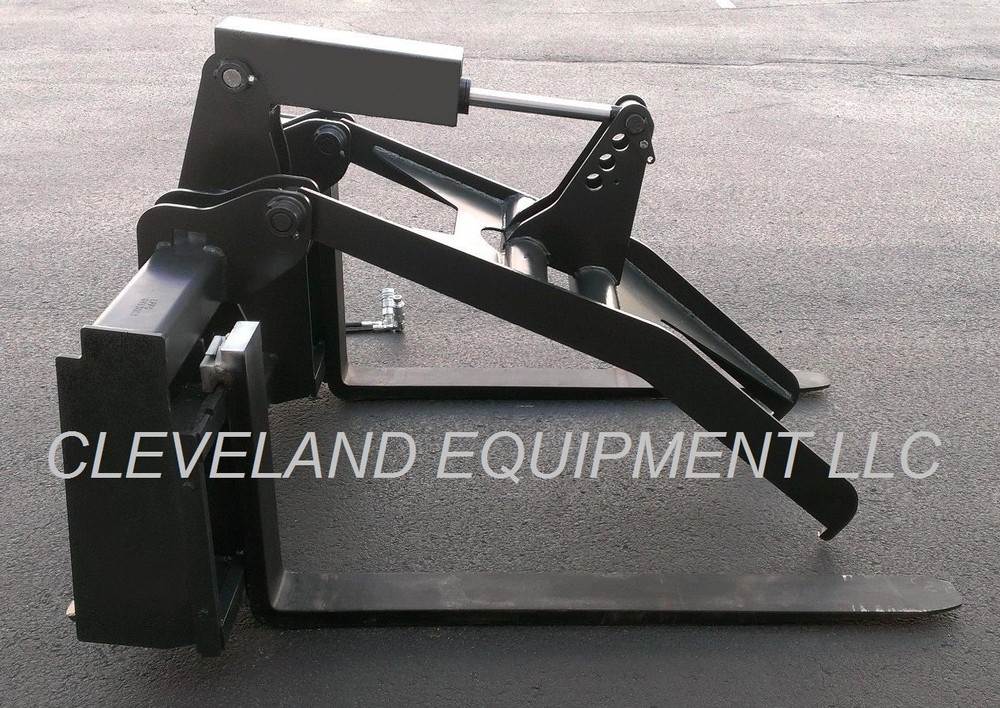 NEW ADJUSTABLE FORK GRAPPLE ATTACHMENT Skid Steer Loader Takeuchi Case Gehl root