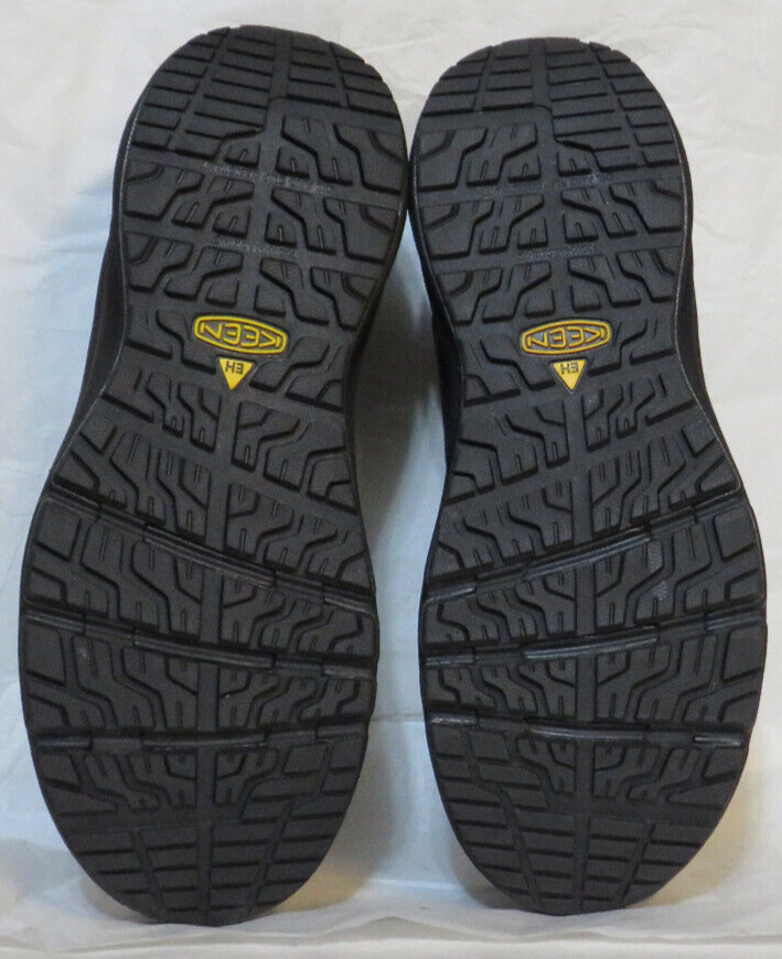 KEEN UTILITY WOMEN VISTA ENERGY CARBON TOE WORK SNEAKER US 9.5 M BLACK RAVEN NIB