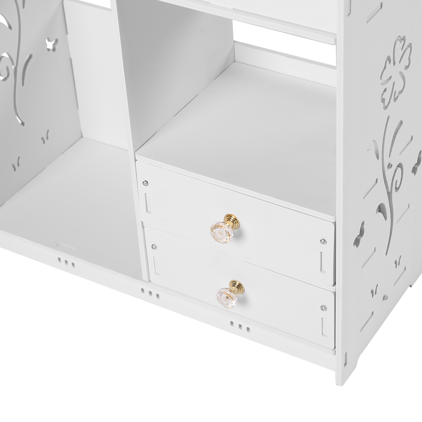 Bathroom Cabinet Wall Mount Medicine Cabinet Storage Cupboard Organizer White