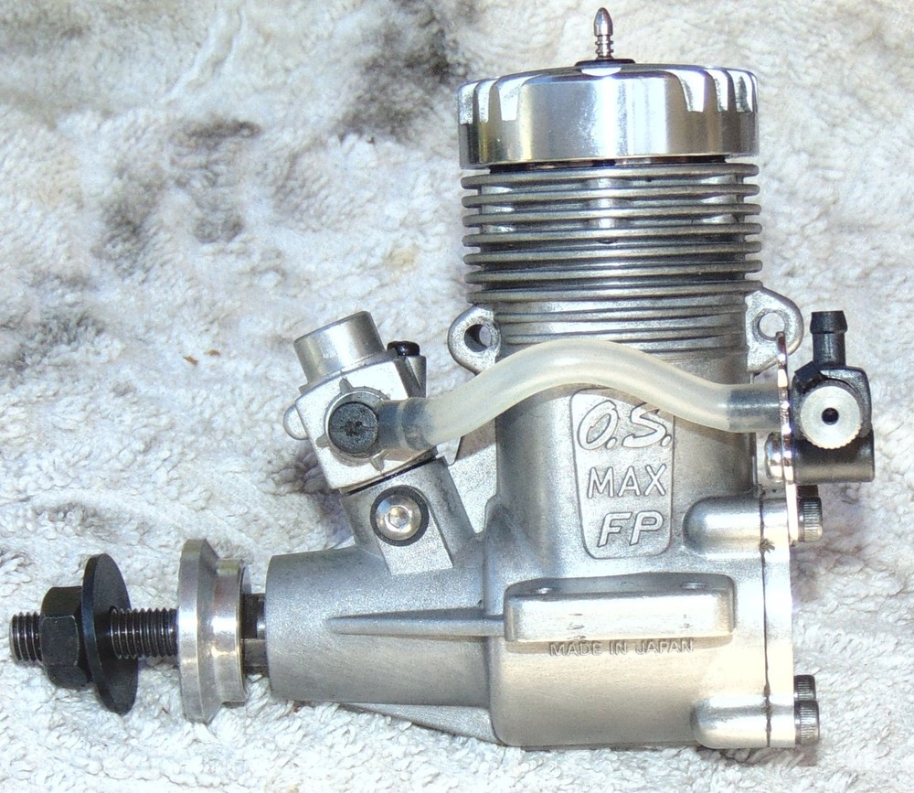 OS FP 40 RC Model Airplane Engine, cleaned