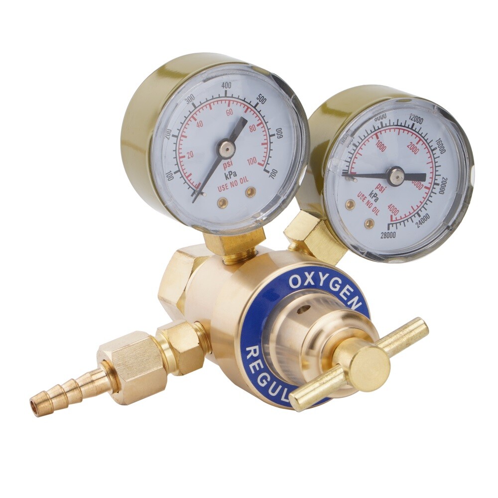 Oxygen Acetylene Gas Regulator Welding Cutting Torch Dual Gauge CGA540 CGA200