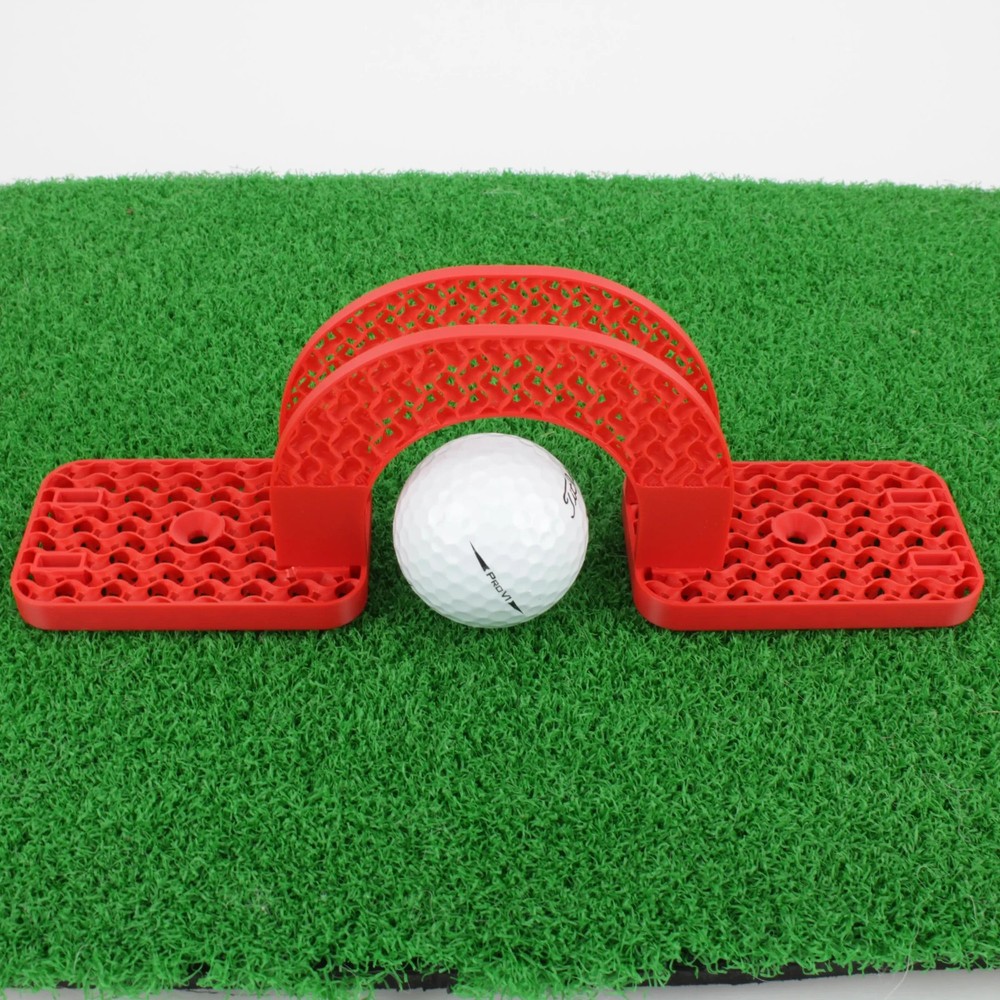 Golf Practice Putter Alignment Tool Gate 2 Pack Putting Practice Aid Game