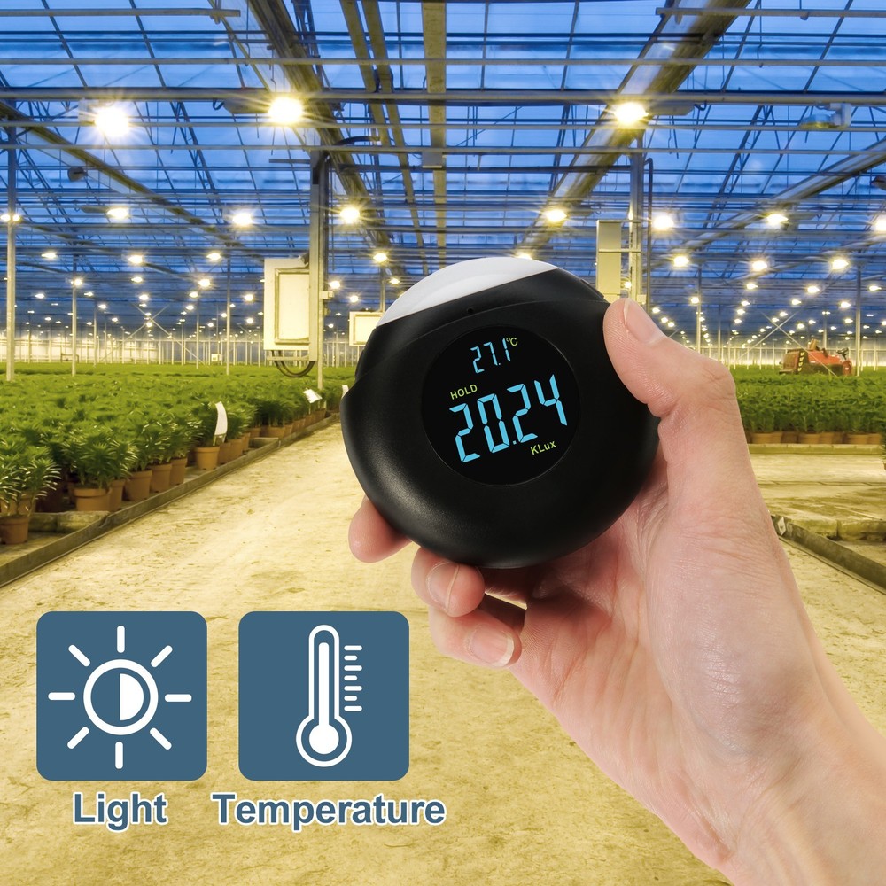 SWAREY Light Meter Digital Illuminance Meter Handheld Ambient Measurer