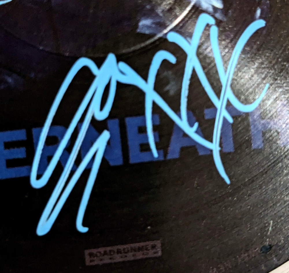 CODE ORANGE signed UNDERNEATH LP RECORD kids METALCORE jami morgan + 4 COA