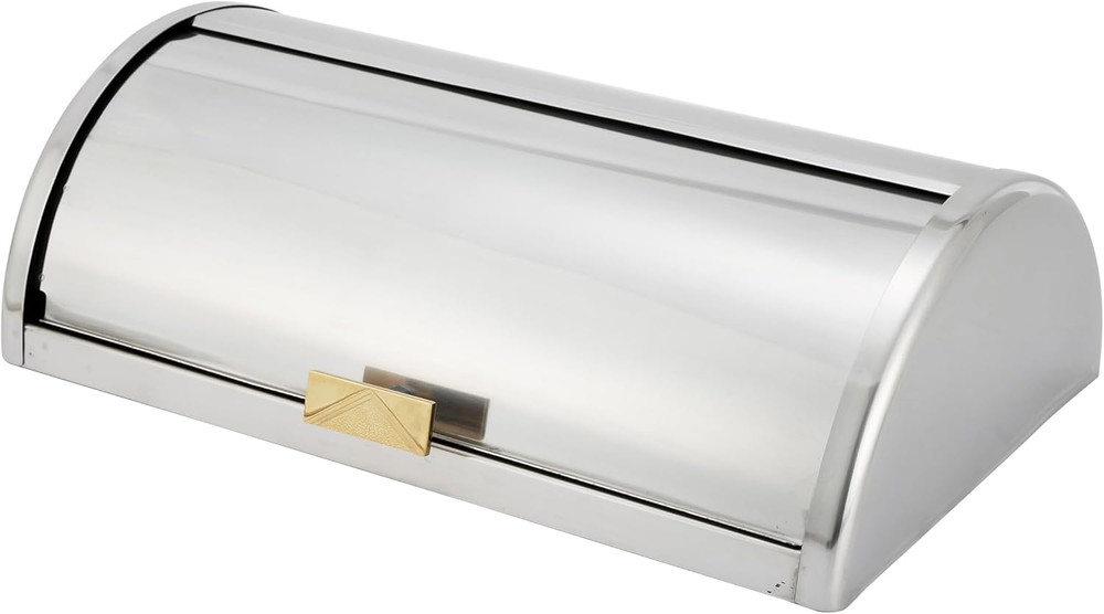 Roll-Top Cover, Stainless Steel, Medium