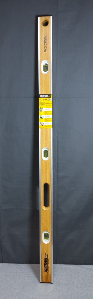 Johnson Level 48" EcoTech Bamboo Level