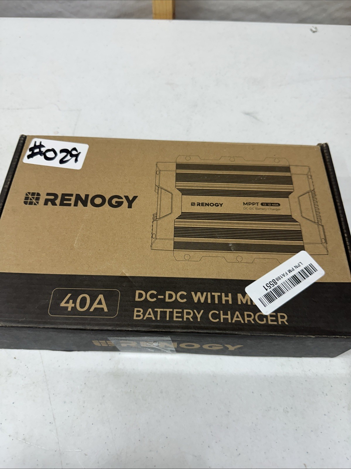 Renogy DC to DC Charger W/MPPT 12V 40A Battery Chargers For LiFePO4