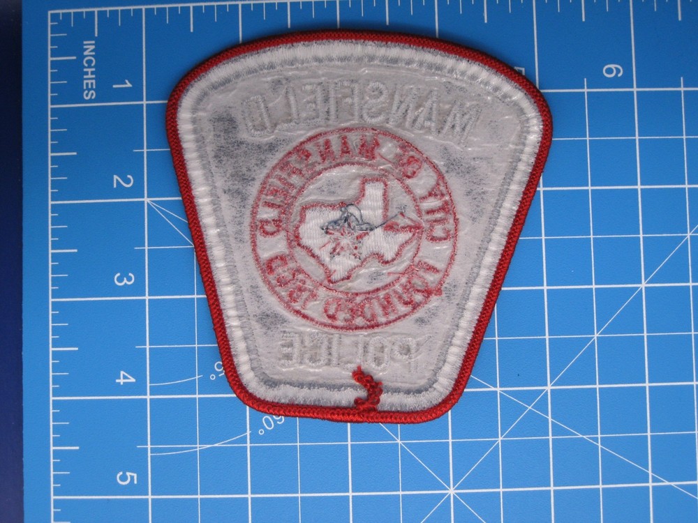 Mansfield Texas Police patch