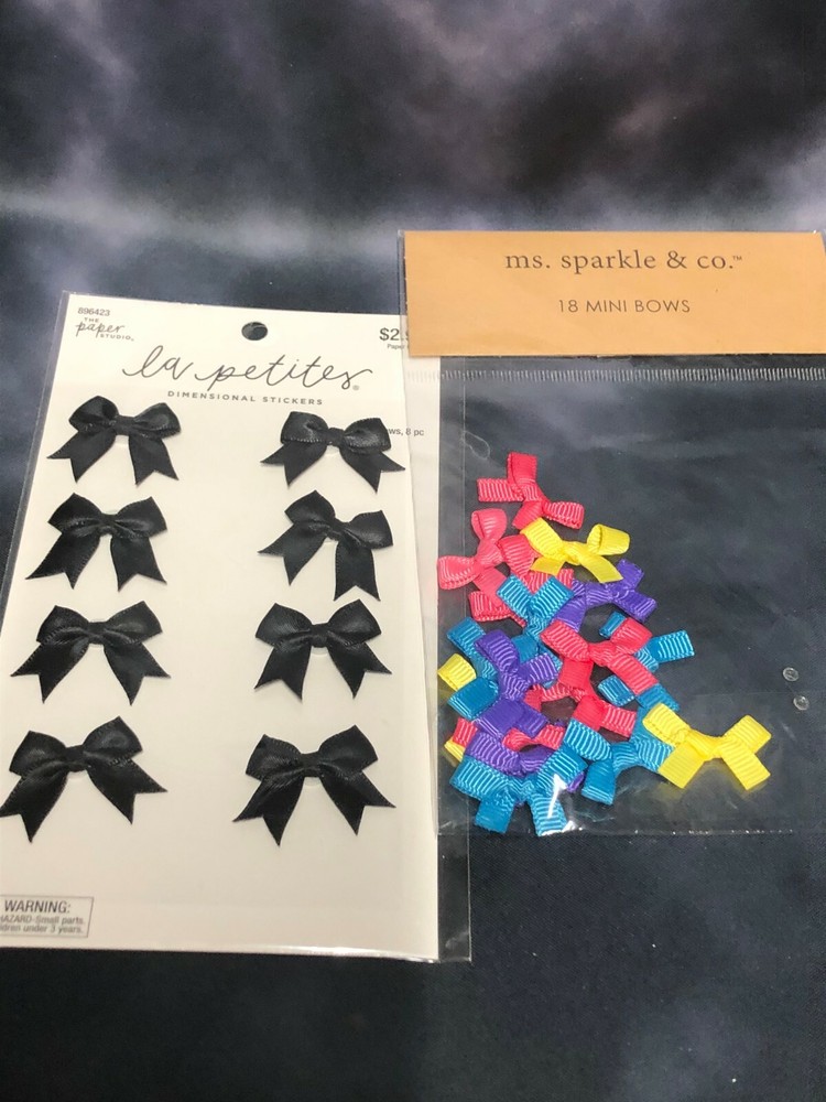 Fun Mix Stickers Bows Butterfly